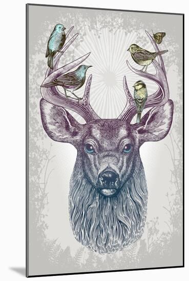 Magic Buck-Rachel Caldwell-Mounted Art Print