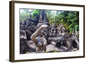 Magic Buddha Garden-iunewind-Framed Photographic Print