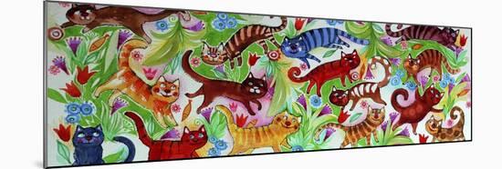 Magic Cats-Oxana Zaika-Mounted Giclee Print