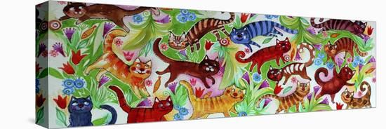 Magic Cats-Oxana Zaika-Stretched Canvas