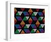 Magic Chinese Checkers Dark-Mindy Howard-Framed Giclee Print