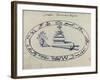 Magic Circle, Cabbalistic Symbols, 18th Century-Science Source-Framed Giclee Print