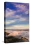 Magic Clouds Over San Francisco Bay Area, Golden Gate-Vincent James-Stretched Canvas
