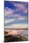 Magic Clouds Over San Francisco Bay Area, Golden Gate-Vincent James-Mounted Photographic Print