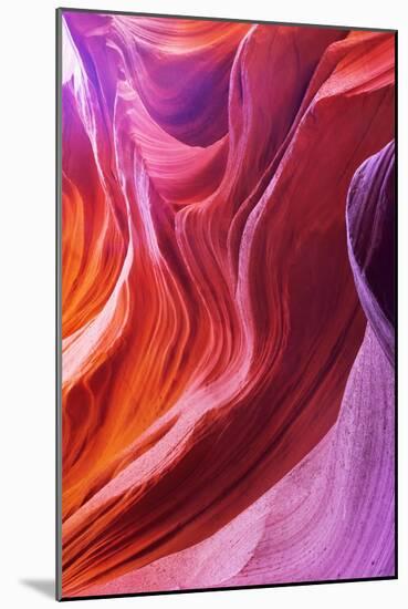 Magic Colors Of Canyon Antelope In The Usa-kavram-Mounted Art Print