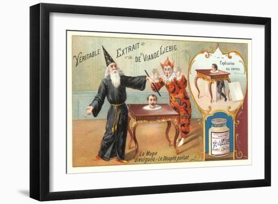 Magic Decapitation Act-null-Framed Art Print