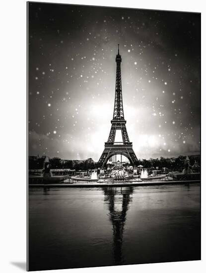 Magic Eiffel-Blonde Attitude-Mounted Art Print