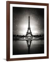 Magic Eiffel-Blonde Attitude-Framed Art Print