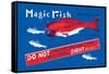 Magic Fish-null-Framed Stretched Canvas