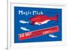 Magic Fish-null-Framed Premium Giclee Print