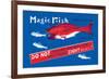 Magic Fish-null-Framed Premium Giclee Print