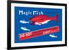Magic Fish-null-Framed Premium Giclee Print