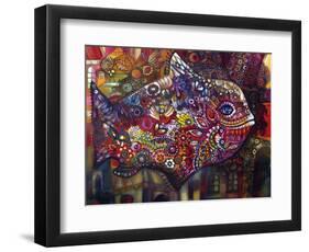 Magic Fish-Oxana Zaika-Framed Giclee Print