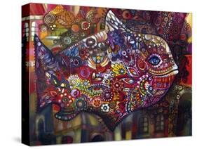 Magic Fish-Oxana Zaika-Stretched Canvas