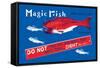 Magic Fish-null-Framed Stretched Canvas