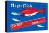 Magic Fish-null-Stretched Canvas