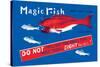 Magic Fish-null-Stretched Canvas