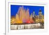 Magic Fountain, Valencia, Comunidad Autonoma de Valencia, Spain-Marco Simoni-Framed Photographic Print