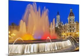 Magic Fountain, Valencia, Comunidad Autonoma de Valencia, Spain-Marco Simoni-Mounted Photographic Print