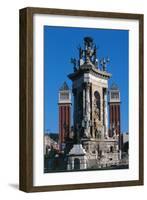 Magic Fountain-null-Framed Giclee Print