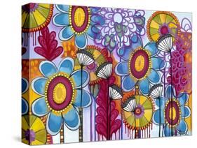 Magic Garden-Carla Bank-Stretched Canvas