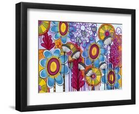 Magic Garden-Carla Bank-Framed Premium Giclee Print