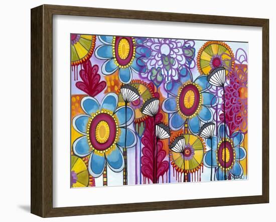 Magic Garden-Carla Bank-Framed Giclee Print