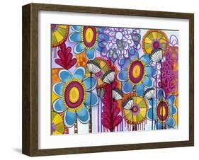 Magic Garden-Carla Bank-Framed Giclee Print