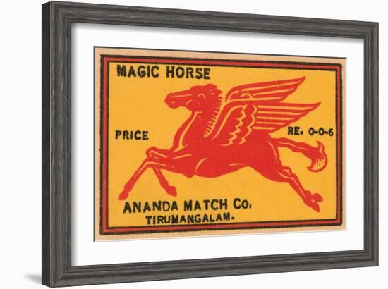 Magic Horse-null-Framed Art Print