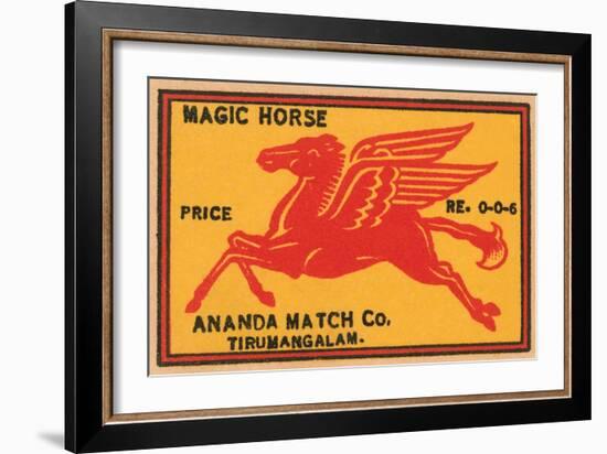 Magic Horse-null-Framed Art Print