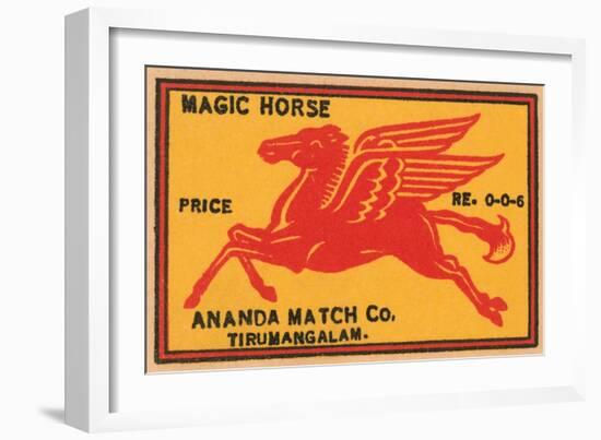 Magic Horse-null-Framed Art Print