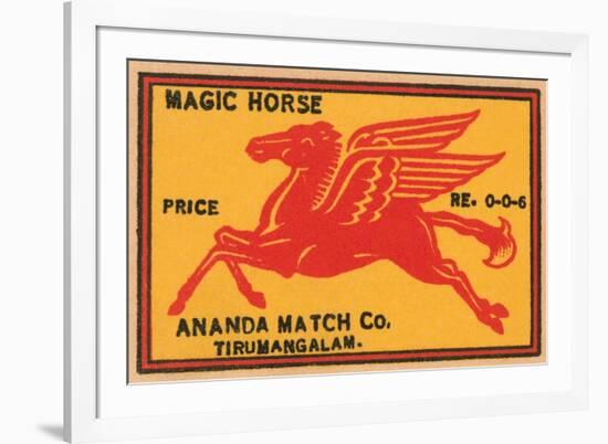 Magic Horse-null-Framed Art Print