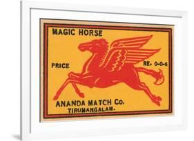 Magic Horse-null-Framed Art Print