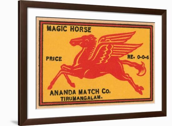 Magic Horse-null-Framed Art Print