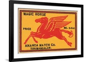 Magic Horse-null-Framed Art Print