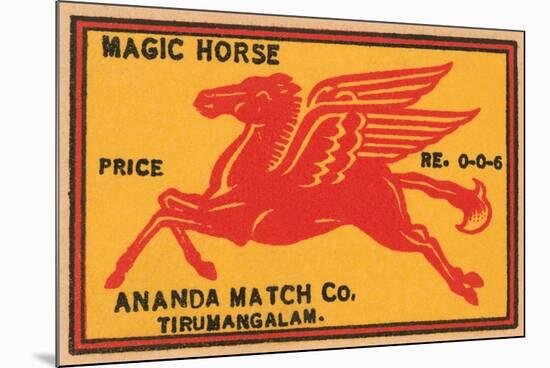 Magic Horse-null-Mounted Art Print