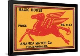 Magic Horse-null-Framed Art Print