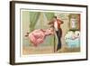 Magic Hypnotism Act-null-Framed Art Print