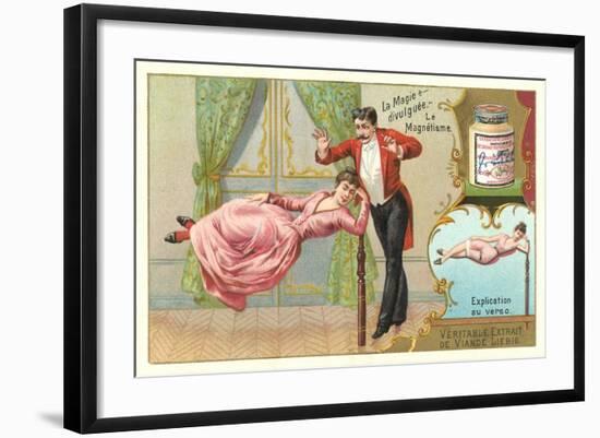 Magic Hypnotism Act-null-Framed Art Print