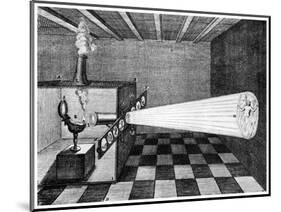 Magic Lantern, 1671-Athanasius Kircher-Mounted Giclee Print