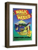 Magic Mexico-null-Framed Art Print