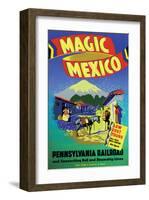 Magic Mexico-null-Framed Art Print