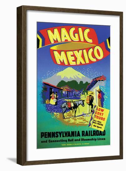 Magic Mexico-null-Framed Art Print