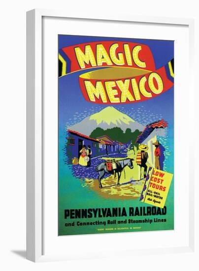 Magic Mexico-null-Framed Art Print