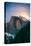 Magic Moon Light. Half Dome, Yosemite National Park, Hiking Outdoors-Vincent James-Stretched Canvas