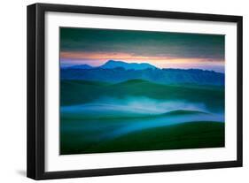 Magic Morning Hills, Dillon Beach, Petaluma, Sonoma California-Vincent James-Framed Photographic Print