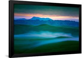 Magic Morning Hills, Dillon Beach, Petaluma, Sonoma California-Vincent James-Framed Photographic Print