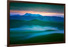 Magic Morning Hills, Dillon Beach, Petaluma, Sonoma California-Vincent James-Framed Photographic Print