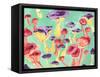 Magic Mushrooms-Ania Zwara-Framed Stretched Canvas