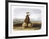 Magic Pile Erected by Assiniboin Indians, Plate 15, Travels in the Interior of North America-Karl Bodmer-Framed Giclee Print